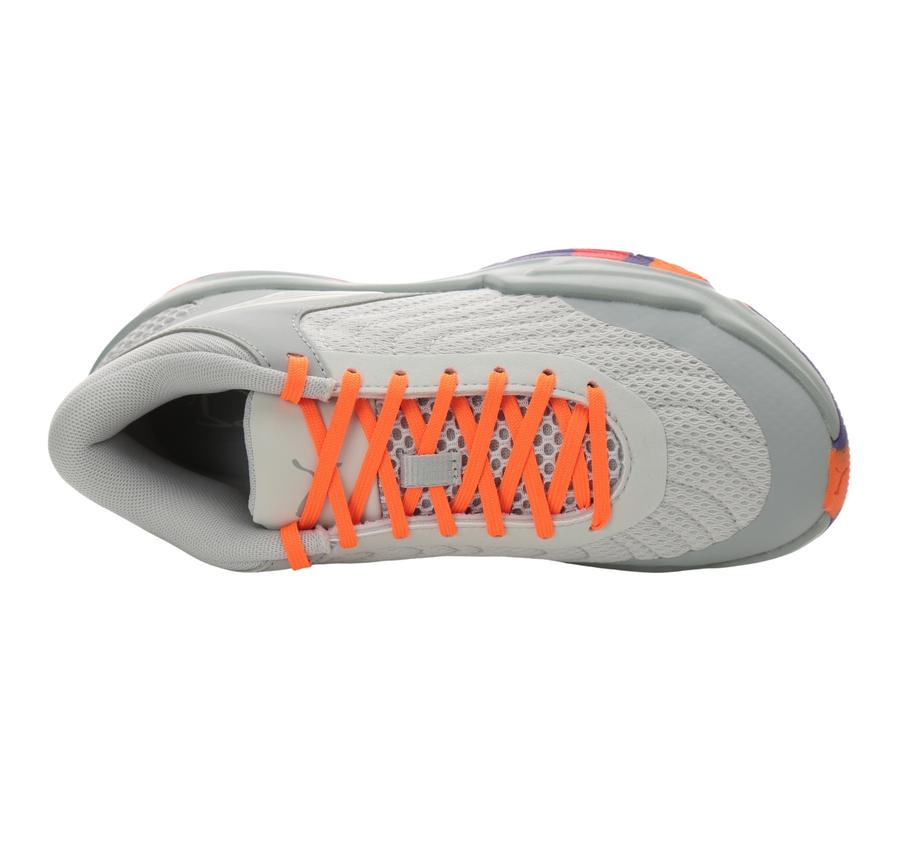 Puma Court Pro 2 Marble Jr Çocuk Spor Ayakkabı Gri - Görsel 6