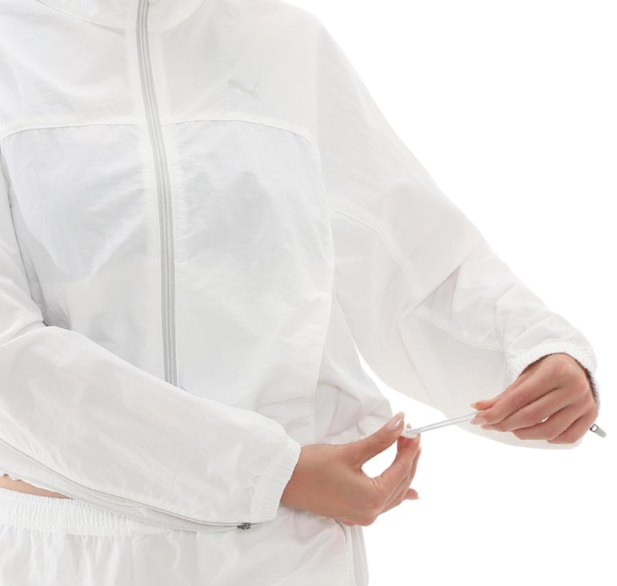Puma Dare To Zip-Off Jacket Kadın Ceket Beyaz Puma Dare To Zip-Off Jacket Kadın Ceket Beyaz