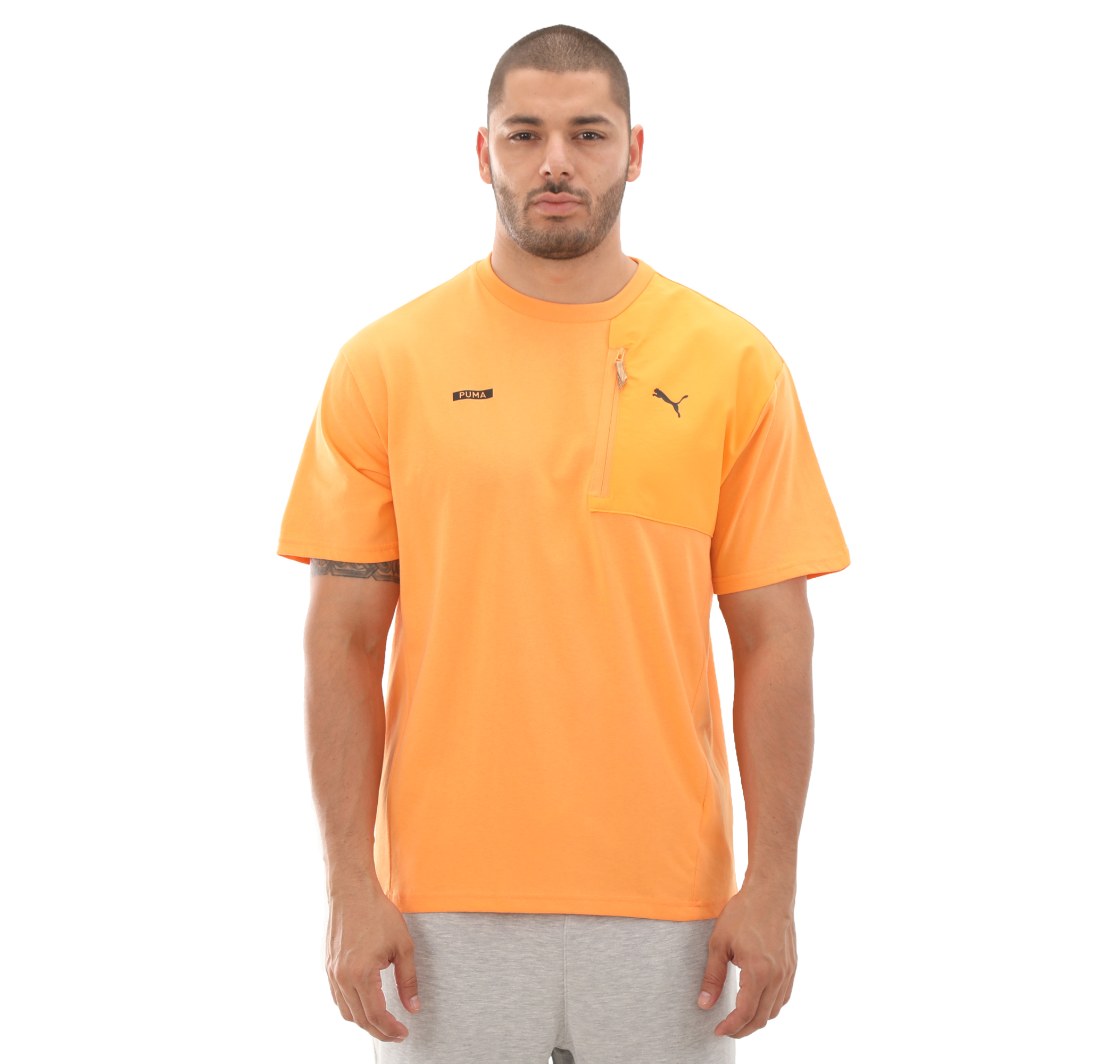 Мужская футболка Puma Desert Road Tee Turuncu для бега