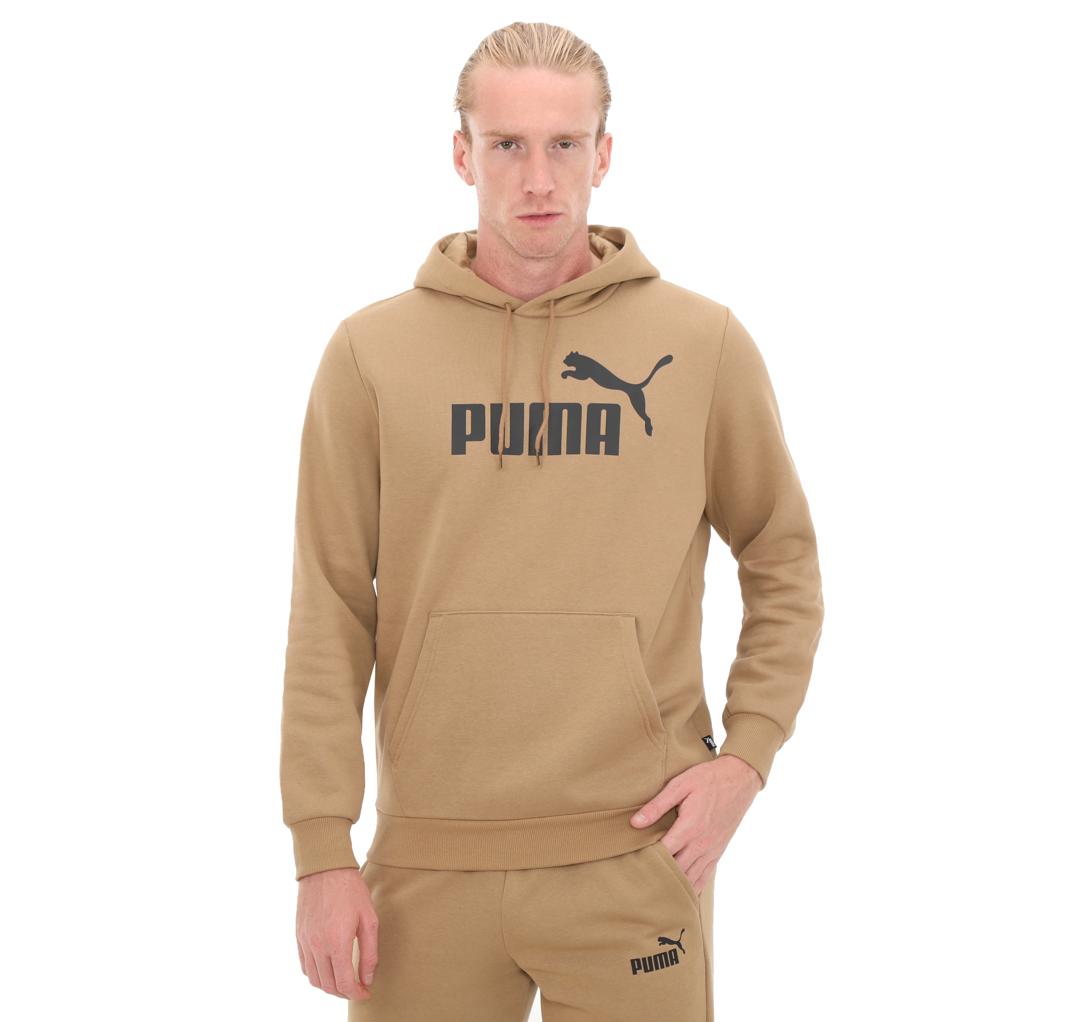 Мужское худи Puma Ess Big Logo Hoodie Fl
