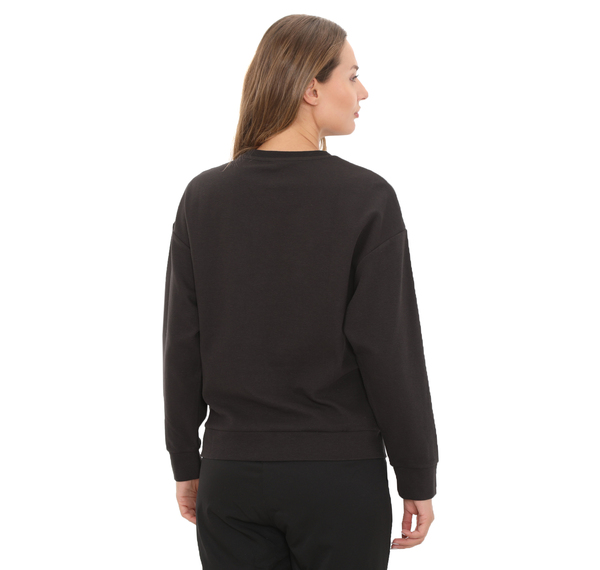 Puma Ess Elevated Crew Kadın Sweatshirt Siyah Puma Ess Elevated Crew Kadın Sweatshirt Siyah