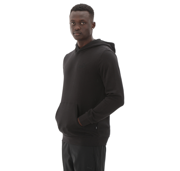 Puma Ess Elevated Hoodie Erkek Sweatshirt Siyah Puma Ess Elevated Hoodie Erkek Sweatshirt Siyah