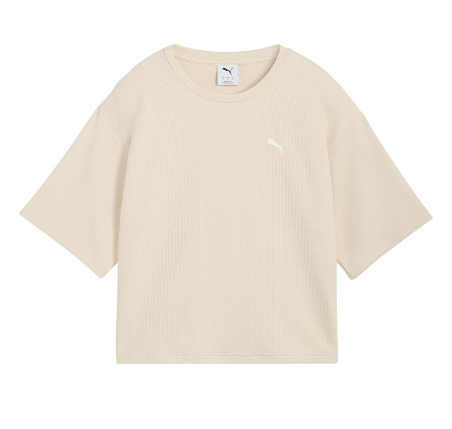 Puma Ess Elevated Tee Kadın T-Shirt Puma Ess Elevated Tee Kadın T-Shirt