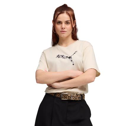 Puma Ess Graphıc Animal Tee Kadın Puma Ess Graphıc Animal Tee Kadın