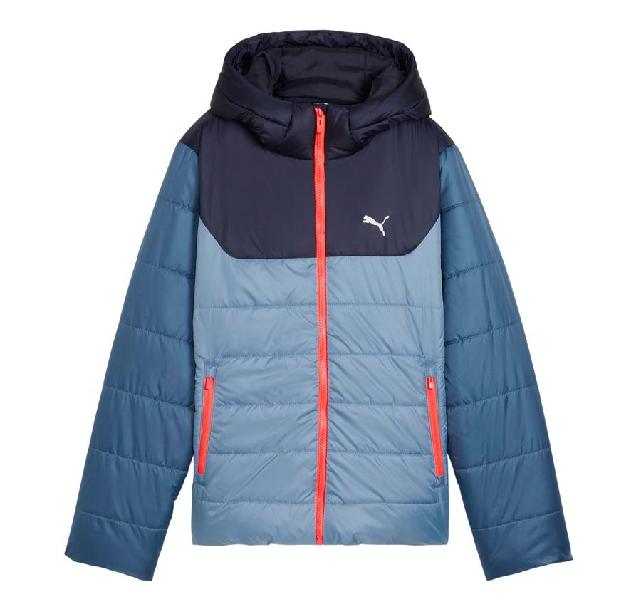 Puma Ess Hooded Padded Jacket Çocuk Mont Turkuaz Puma Ess Hooded Padded Jacket Çocuk Mont Turkuaz