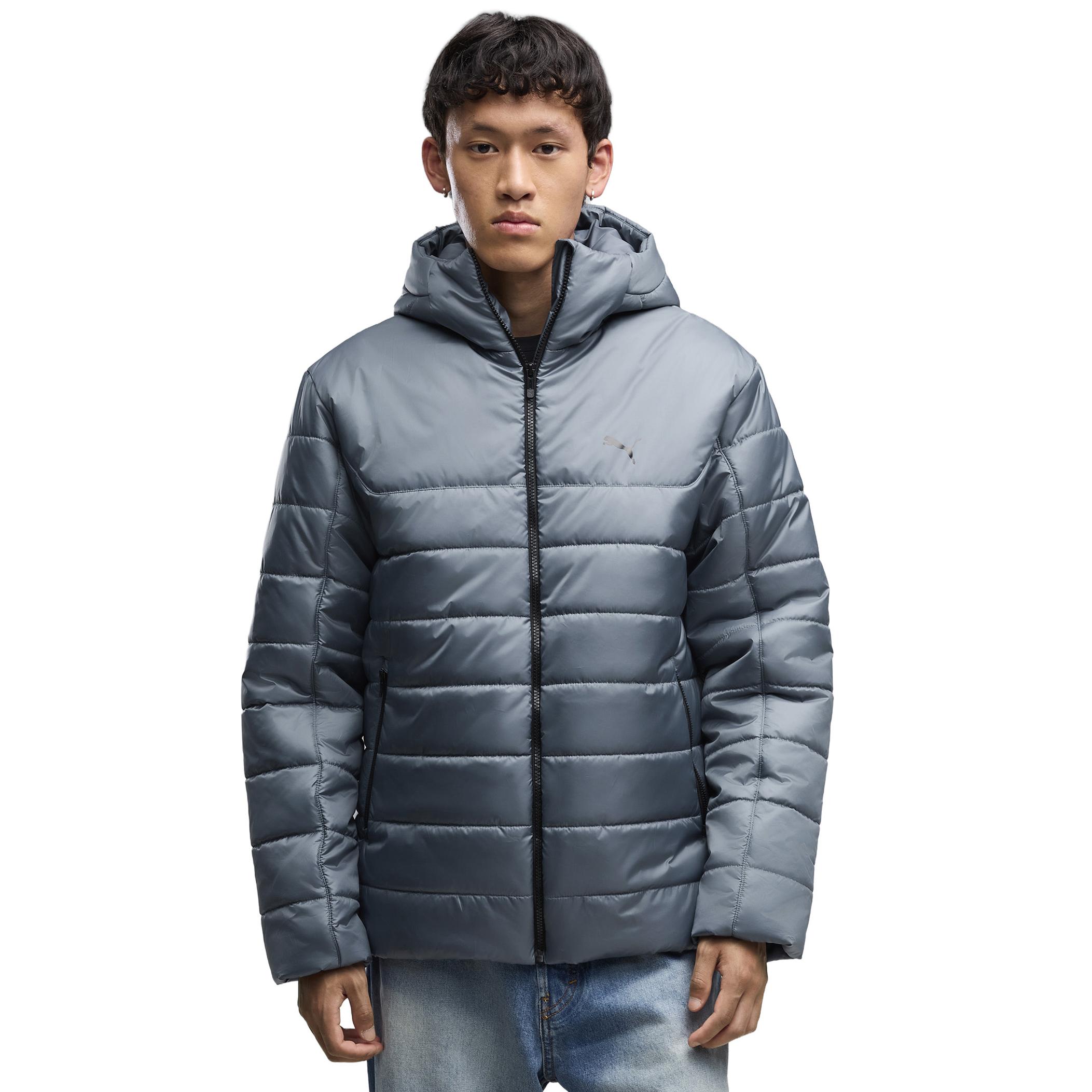 Мужская куртка Puma Ess Hooded Padded Haki