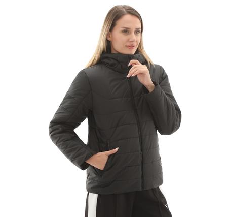 Puma Ess Hooded Padded Jacket Kadın Mont Siyah Puma Ess Hooded Padded Jacket Kadın Mont Siyah