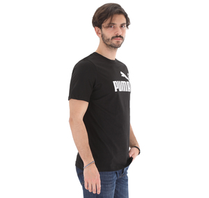 Puma Ess Logo Tee High Risk Erkek T-Shirt Siyah