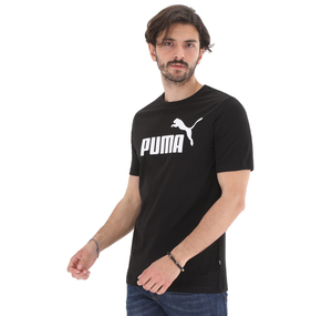 Puma Ess Logo Tee High Risk Erkek T-Shirt Siyah