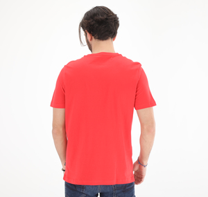 Puma Ess Logo Tee High Risk Erkek T-Shirt Kırmızı 3