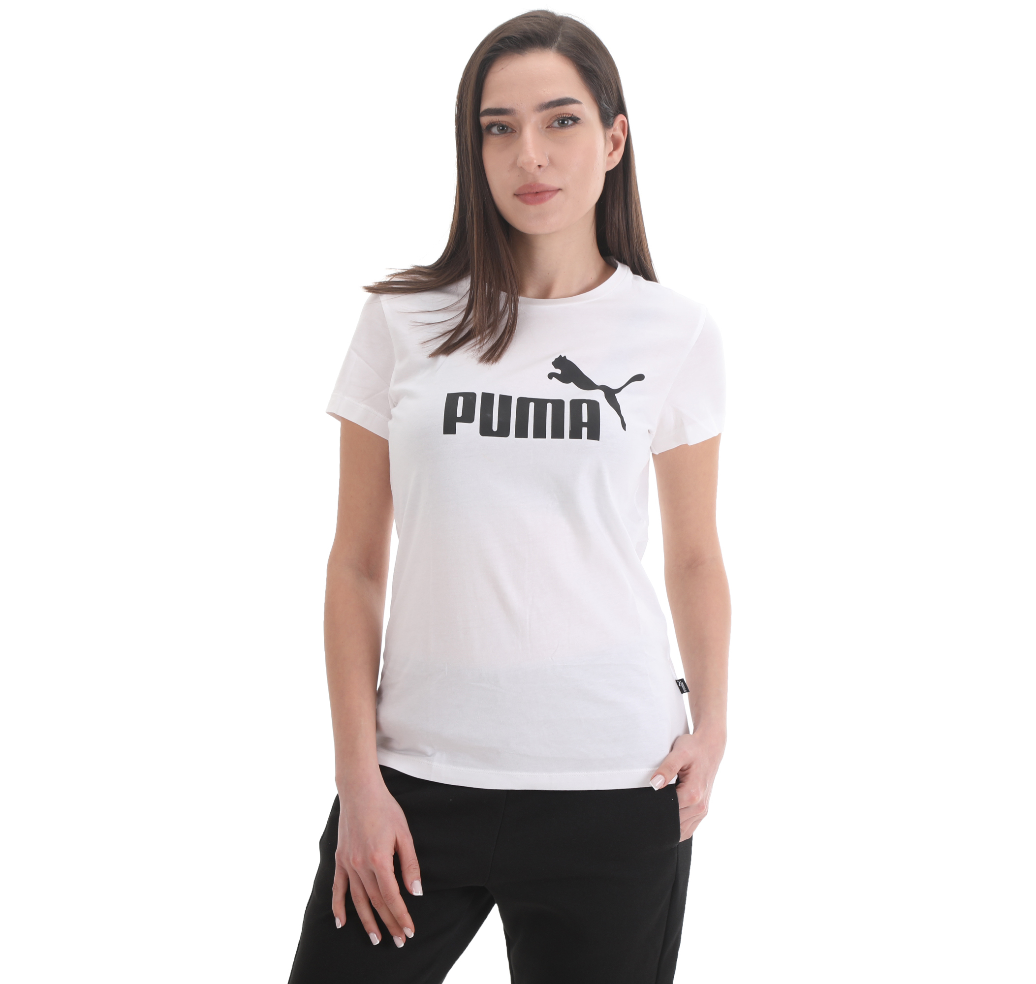 Женская футболка Puma Ess Logo Tee