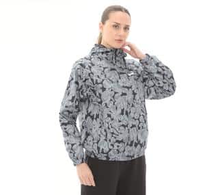 Puma Ess Nature 2.0 Relaxed Kadın Yağmurluk-Rüzgarlık Gri