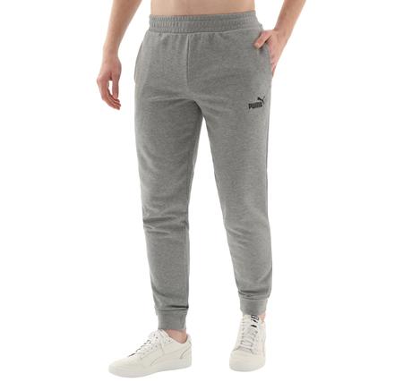 Puma Ess No. 1 Logo Sweatpants Erkek Eşofman Altı Gri