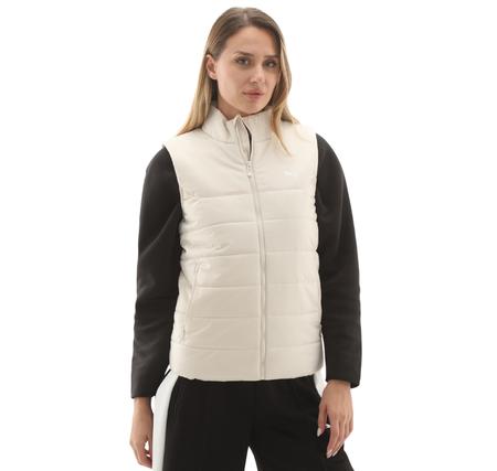 Puma Ess Padded Vest Kadın Yelek Beyaz Puma Ess Padded Vest Kadın Yelek Beyaz