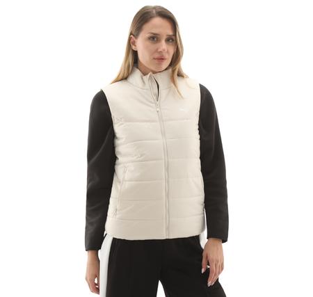 Puma Ess Padded Vest Kadın Yelek Beyaz