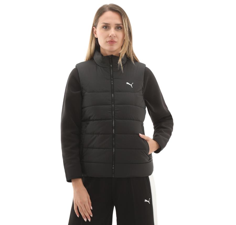 Puma Ess Padded Vest Kadın Yelek Siyah Puma Ess Padded Vest Kadın Yelek Siyah