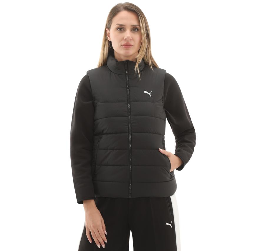 Puma Ess Padded Vest Kadın Yelek Siyah Puma Ess Padded Vest Kadın Yelek Siyah