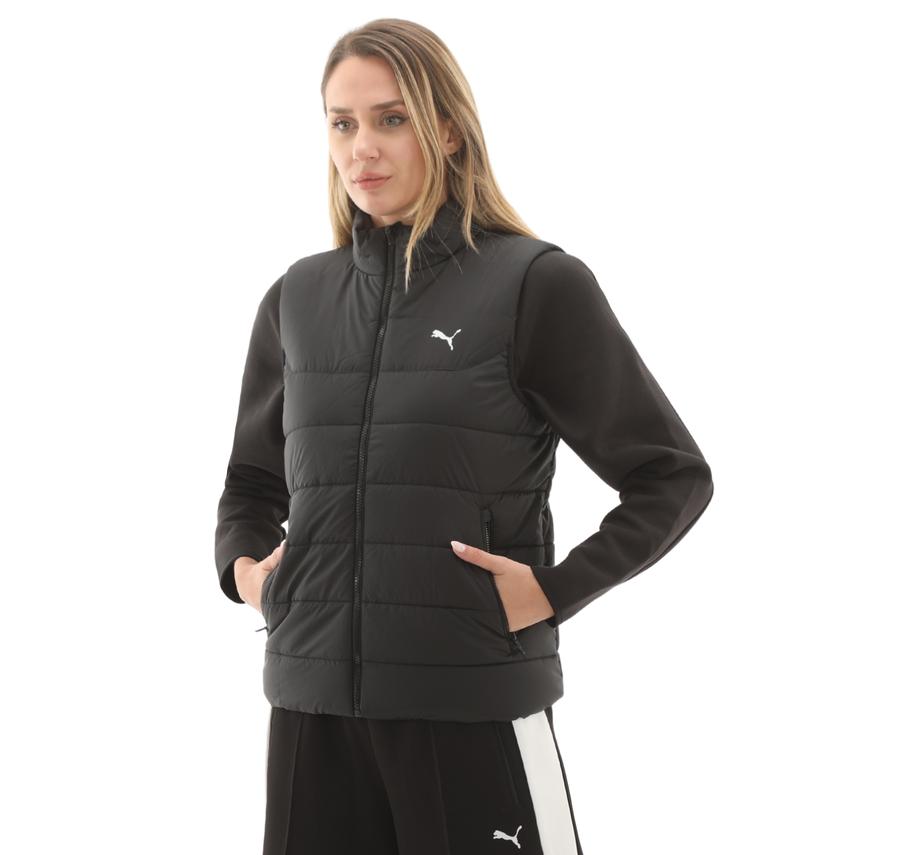 Puma Ess Padded Vest Kadın Yelek Siyah Puma Ess Padded Vest Kadın Yelek Siyah