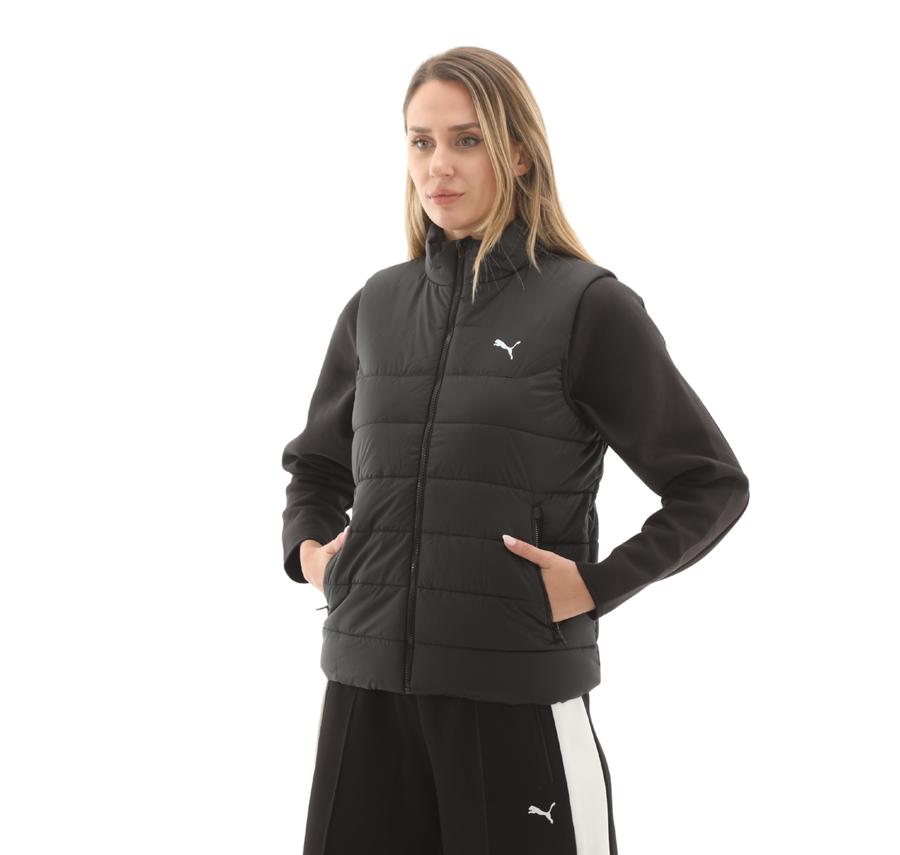 Puma Ess Padded Vest Kadın Yelek Siyah Puma Ess Padded Vest Kadın Yelek Siyah
