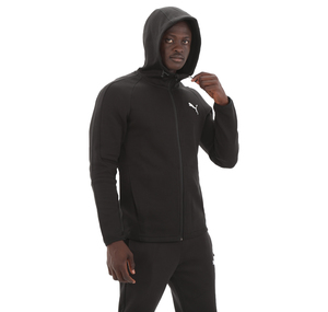 Puma Evostrıpe Core Fz Hoodie Erkek Sweatshirt Siyah