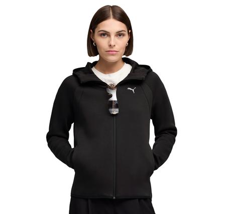 Puma Evostrıpe Full-Zip Hoodie Dk Kadın Ceket Siyah