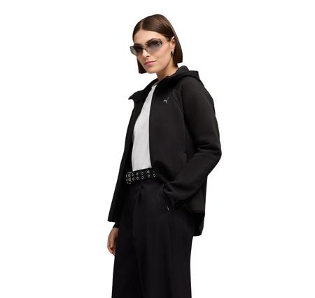 Puma Evostrıpe Full-Zip Hoodie Dk Kadın Ceket Siyah