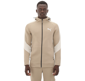 Puma Evostrıpe Full-Zip Hoodie Erkek Ceket Krem
