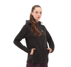 Puma Evostrıpe Full-Zip Hoodie Kadın Yağmurluk-Rüzgarlık Siyah