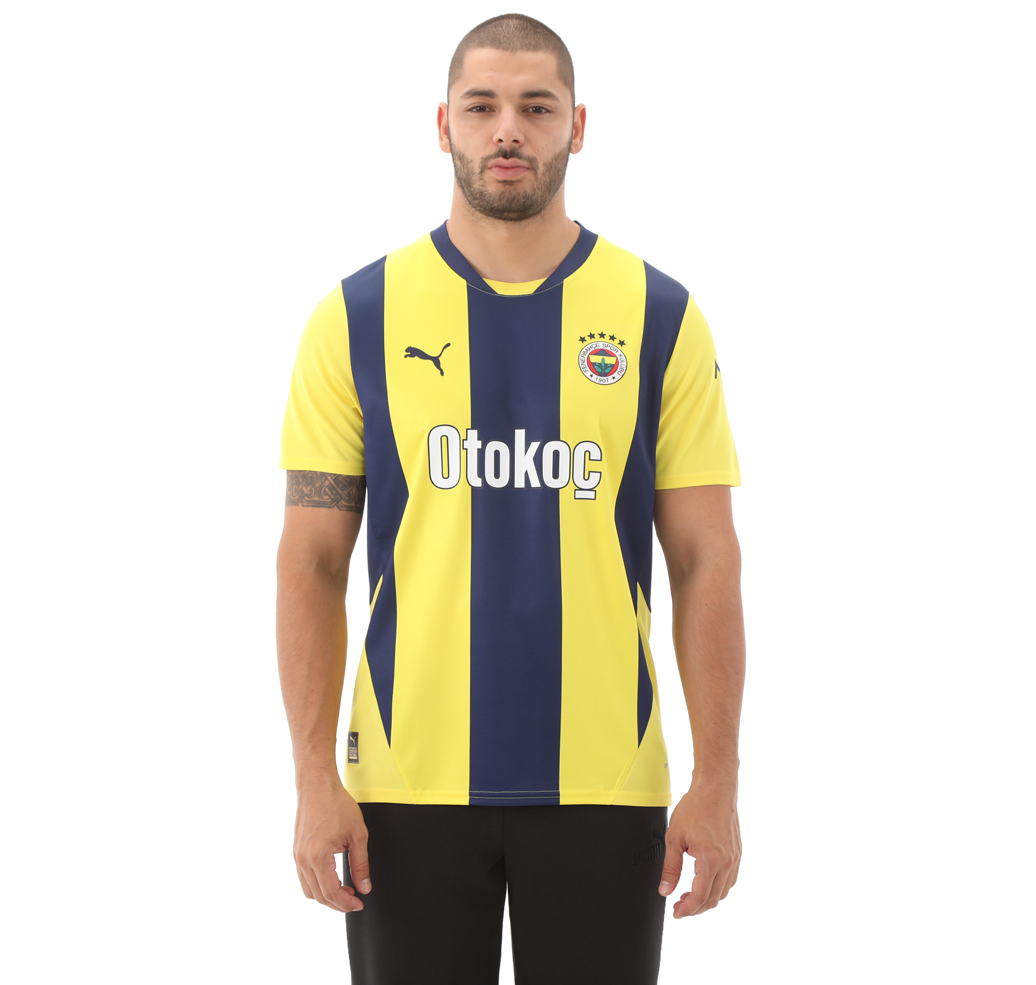 Мужские  Puma Fenerbahçe S.k. 24-25 İç Saha Formasi Forma Sari