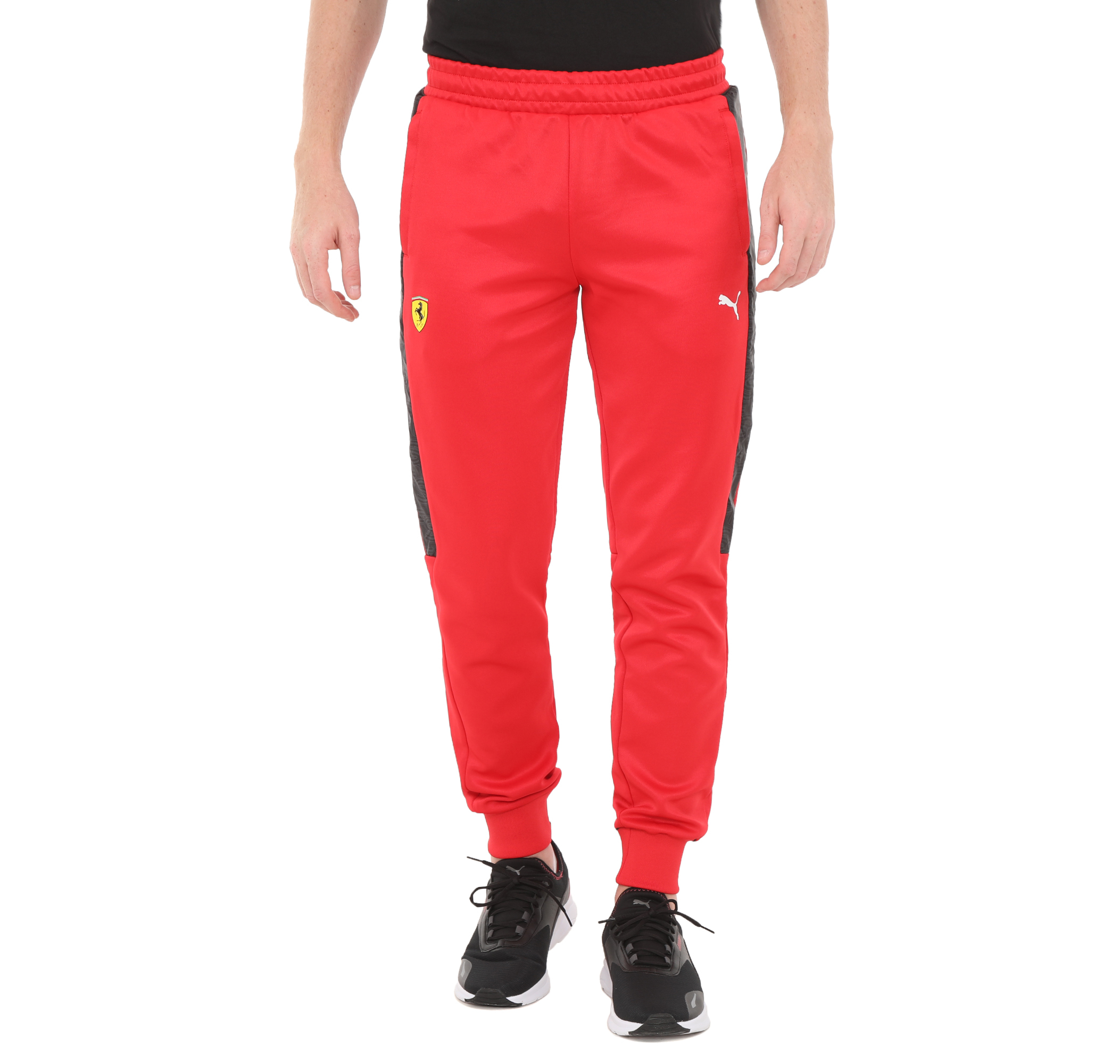 Мужские спортивные штаны Puma Ferrari Race Mt7 Track Pants Rosso Corsa