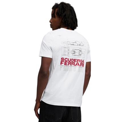 Puma Ferrari Sportswear Car G Tee Erkek T-Shirt
