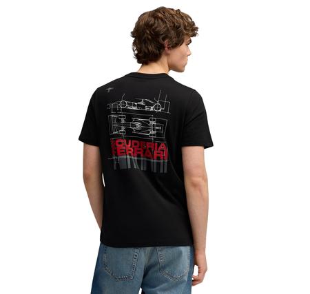 Puma Ferrari Sportswear Car G Tee Erkek T-Shirt