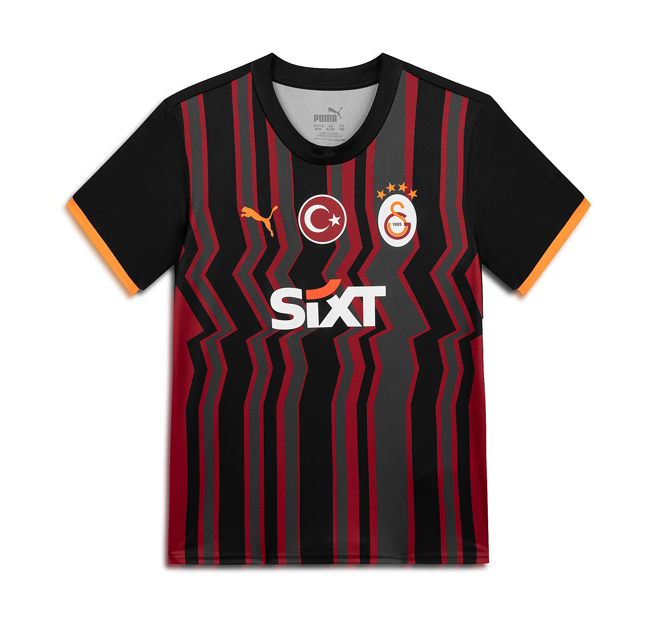 Детские  Puma Galatasaray S.k. 24-25 Üçüncü Forma Forma Sari