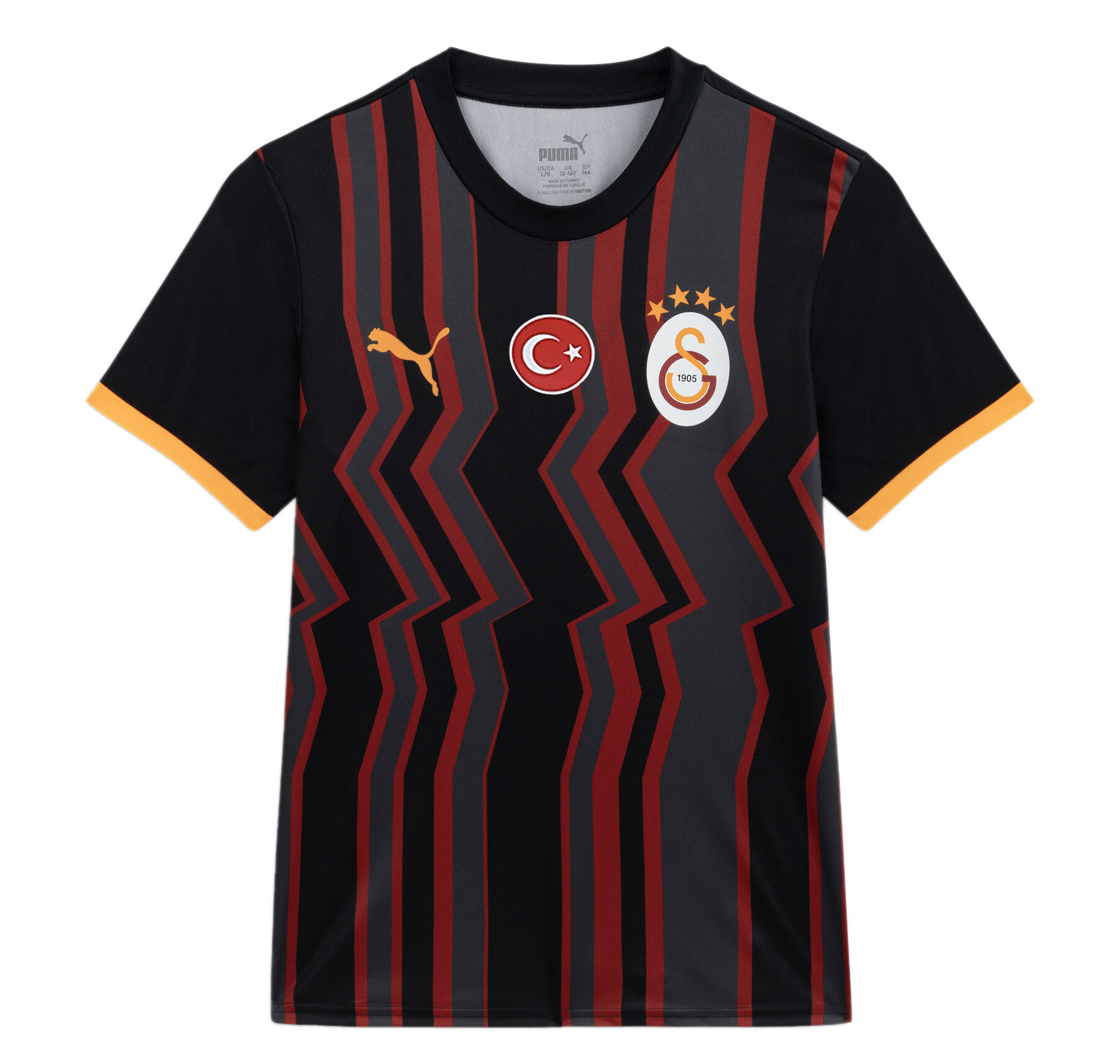 Детские  Puma Galatasaray S.k. 24-25 Üçüncü Forma Forma Sari