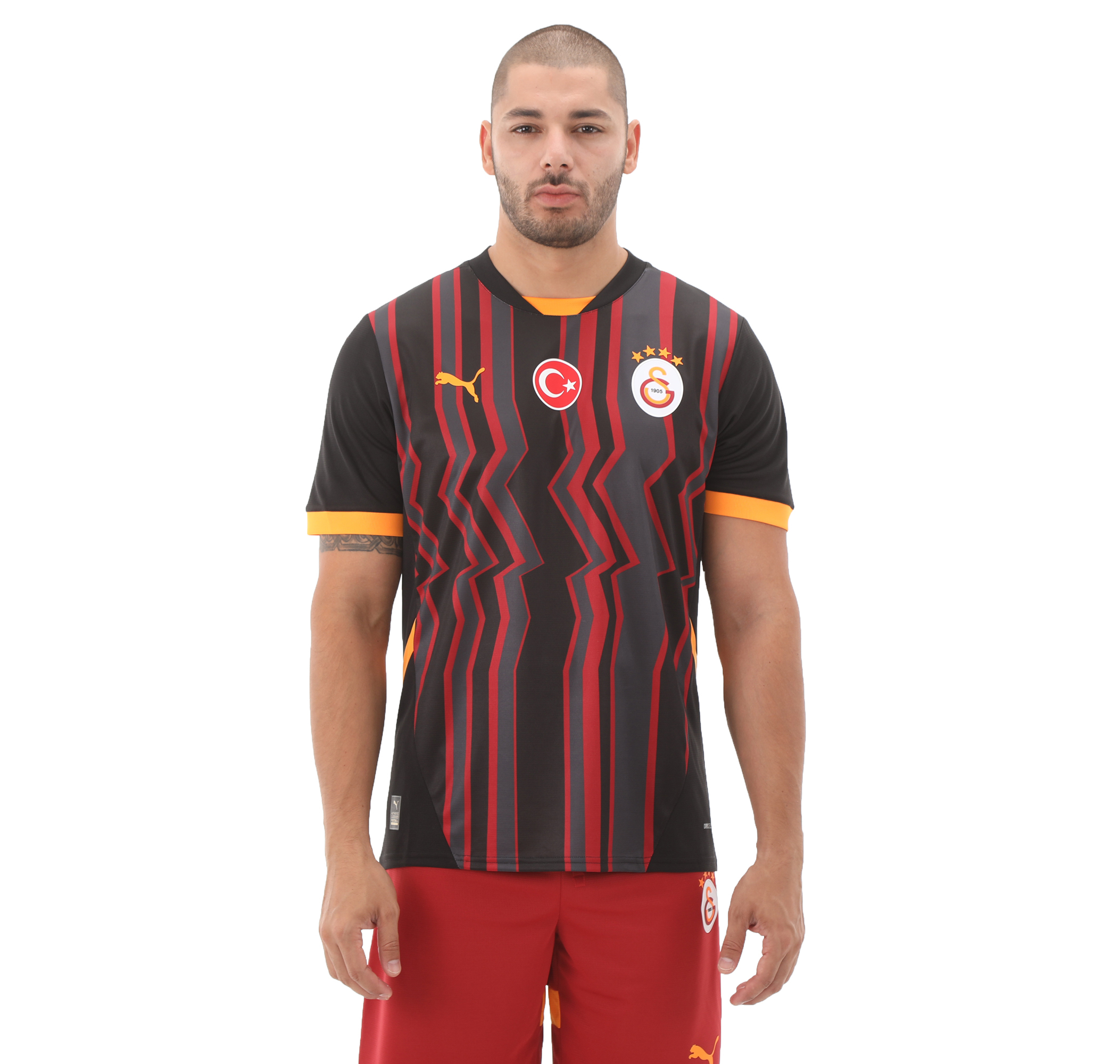 Мужские  Puma Galatasaray S.k. 24-25 Üçüncü Forma Forma Sari