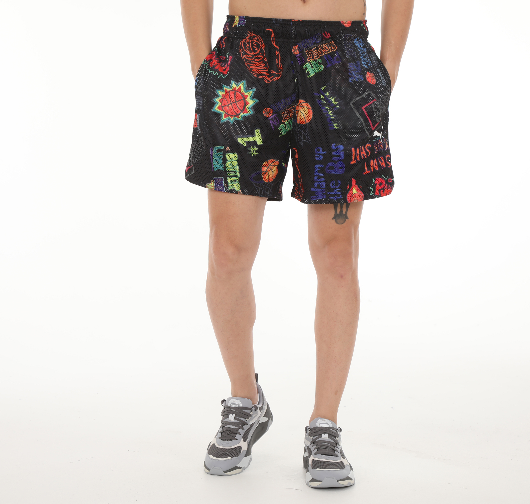 Мужские шорты Puma Getting Crafty Mesh Short Kapri