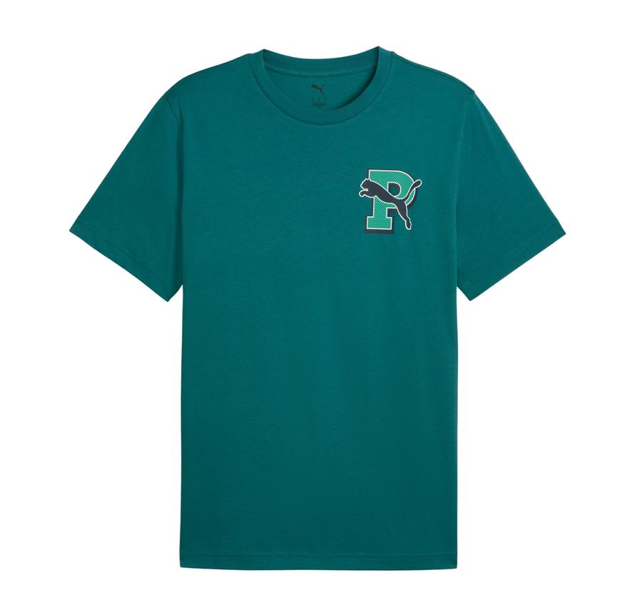Puma Graphıc Tee Erkek T-Shirt Yeşil Puma Graphıc Tee Erkek T-Shirt Yeşil