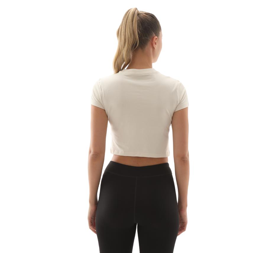 Puma Graphıc Tee Kadın T-Shirt Krem Puma Graphıc Tee Kadın T-Shirt Krem