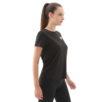 Puma Graphıcs Runnıng Illustratıo Kadın T-Shirt Siyah