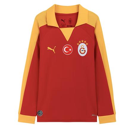 Puma Gs Galatasaray Retro Uzun Kollu Çocuk Forma