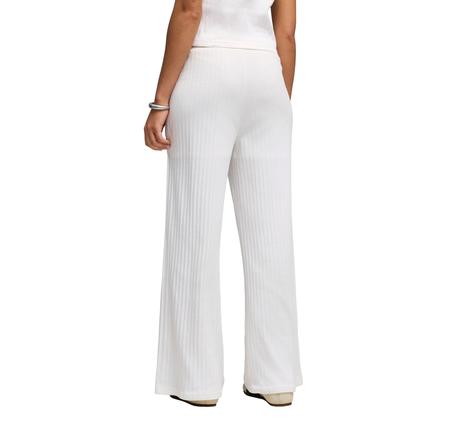 Puma Her Comfort High-Waist Wide Kadın Eşofman Altı Beyaz