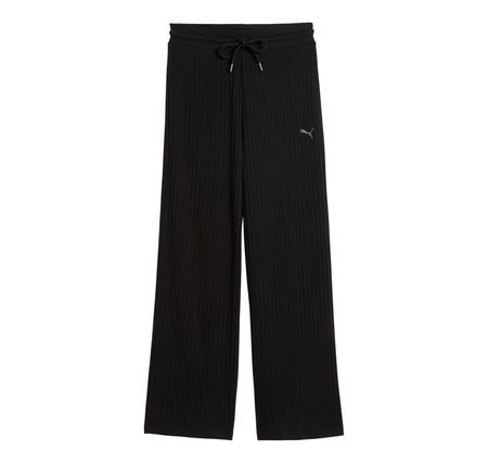 Puma Her Comfort High-Waist Wide Kadın Eşofman Altı Siyah