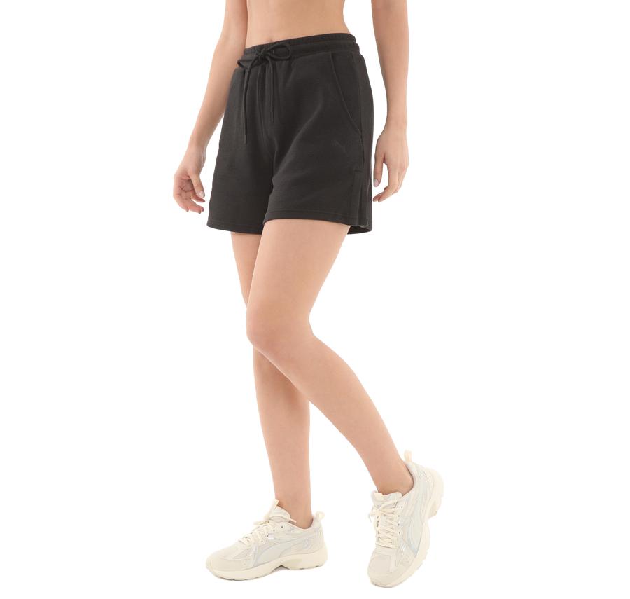 Puma Her High-Waist Shorts Kadın Şort Ve Kapri Siyah Puma Her High-Waist Shorts Kadın Şort Ve Kapri Siyah