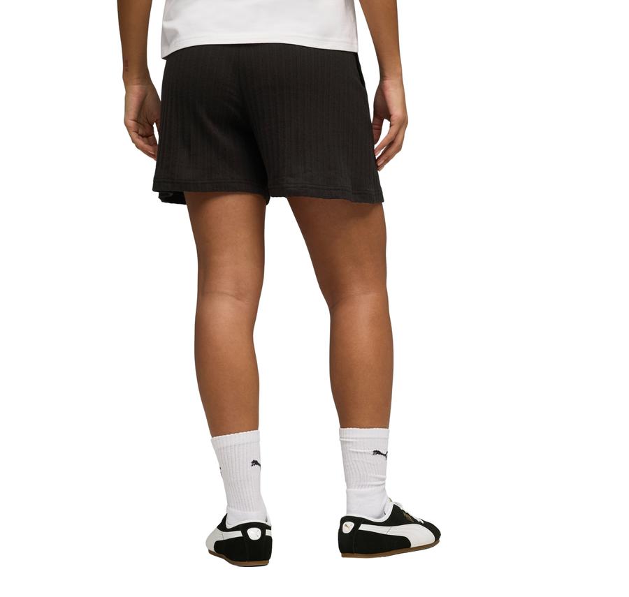 Puma Her High-Waist Shorts Kadın Şort Ve Kapri Siyah Puma Her High-Waist Shorts Kadın Şort Ve Kapri Siyah