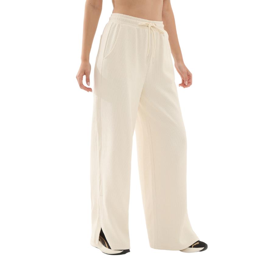 Puma Her High-Waist Straight Pant Kadın Eşofman Altı Beyaz Puma Her High-Waist Straight Pant Kadın Eşofman Altı Beyaz
