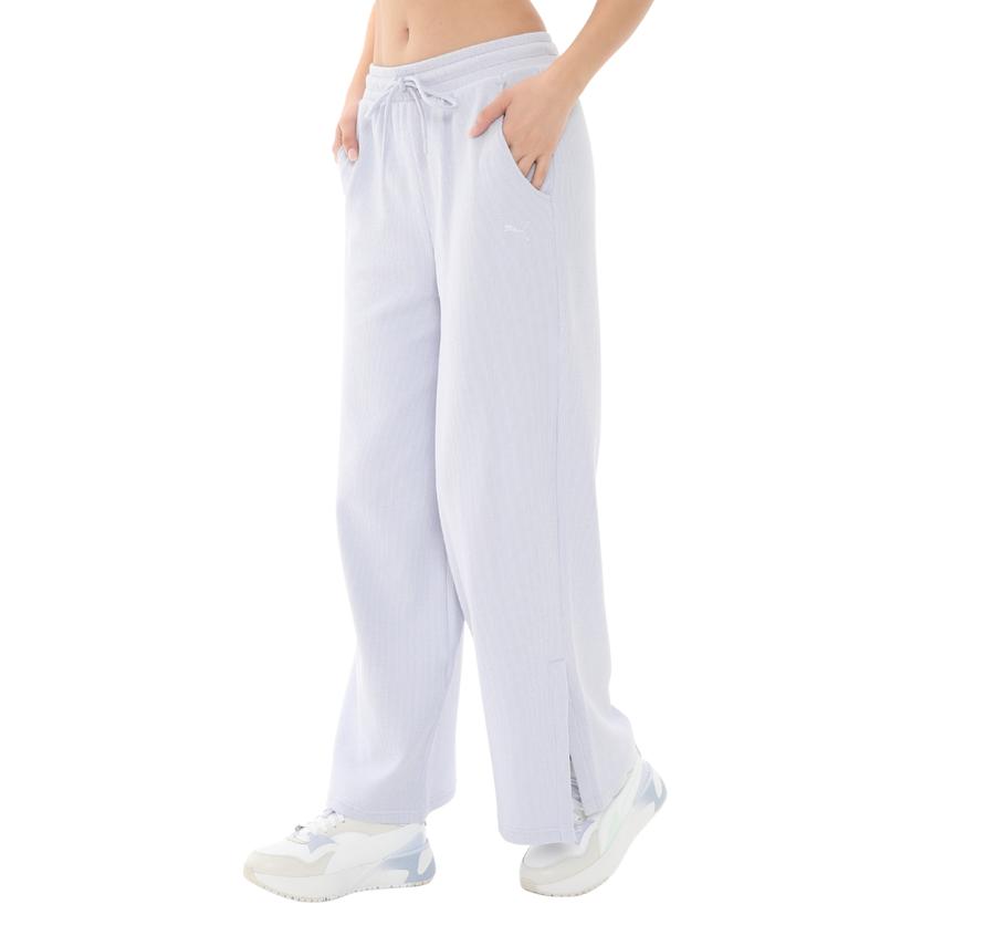 Puma Her High-Waist Straight Pant Kadın Eşofman Altı Mor Puma Her High-Waist Straight Pant Kadın Eşofman Altı Mor