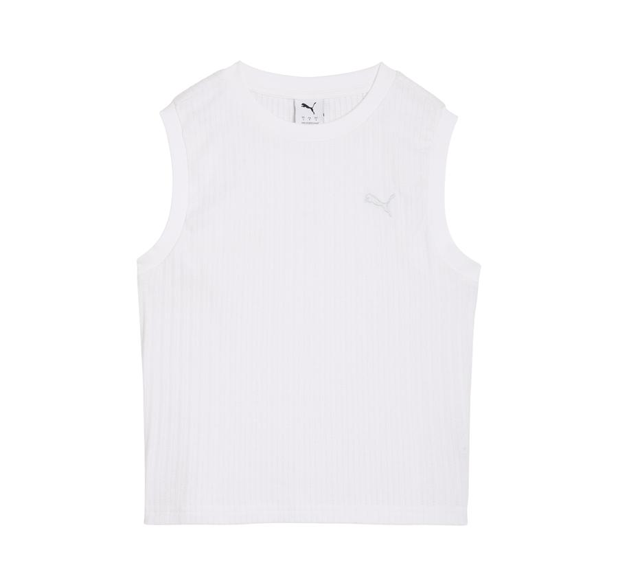 Puma Her Tank Kadın T-Shirt Beyaz Puma Her Tank Kadın T-Shirt Beyaz
