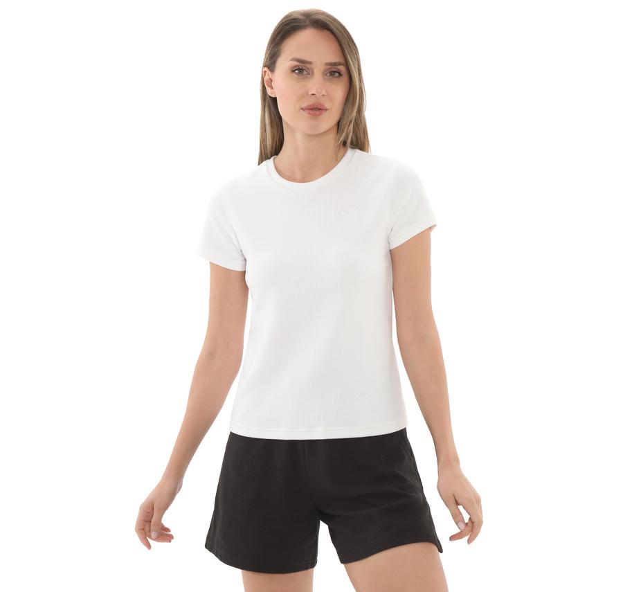 Puma Her Tee Kadın T-Shirt Krem Puma Her Tee Kadın T-Shirt Krem