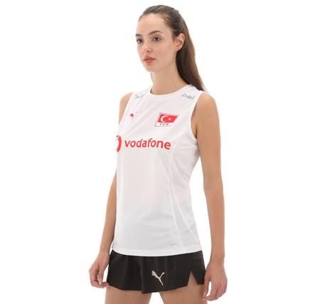 Puma Kadın Türkiye Voleybol Milli Takım Kadın Forma Beyaz