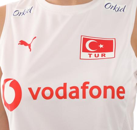 Puma Kadın Türkiye Voleybol Milli Takım Kadın Forma Beyaz